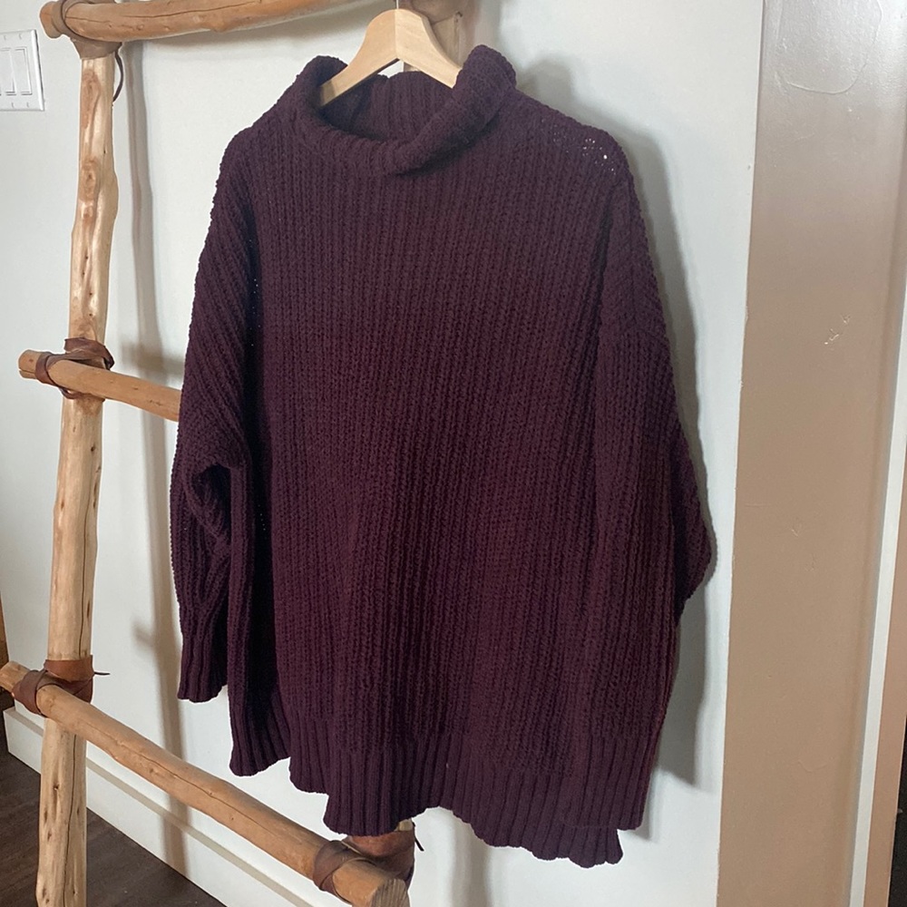 Purple Aerie Oversized Sweater